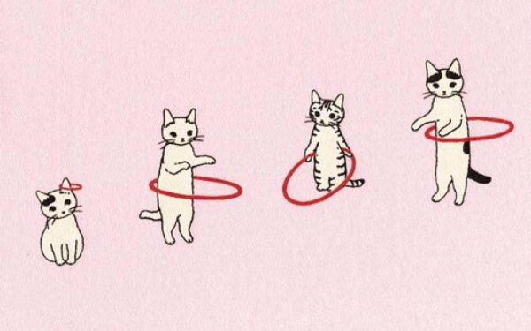Кот спортсмен нарисованные