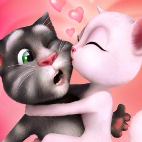 говорящий том и анжела