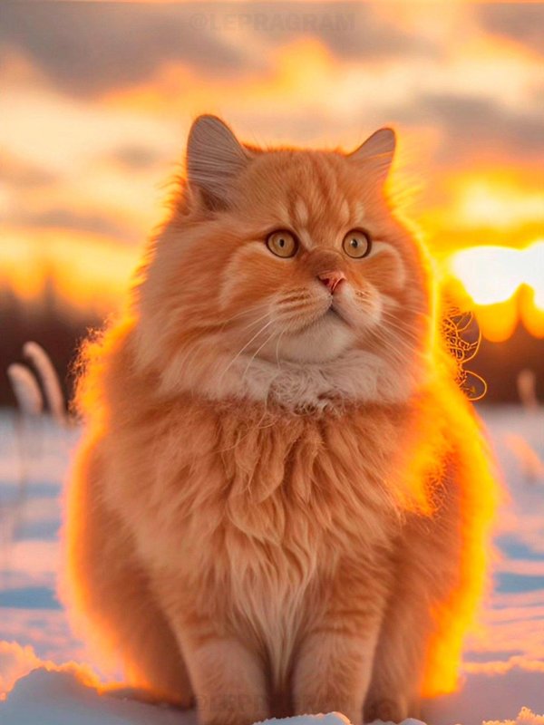 рыжие котики