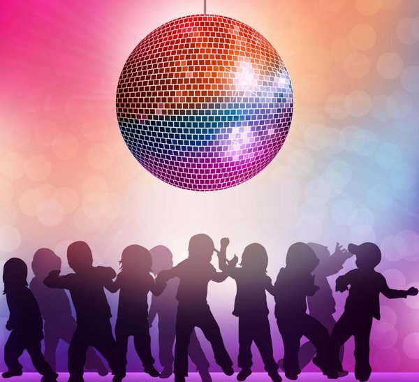 фон для дискотеки