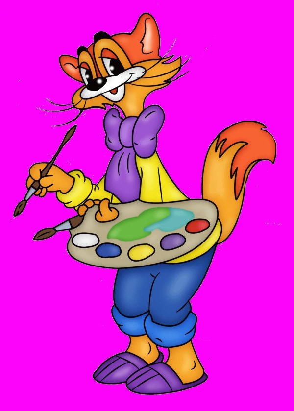 кот леопольд рисунки