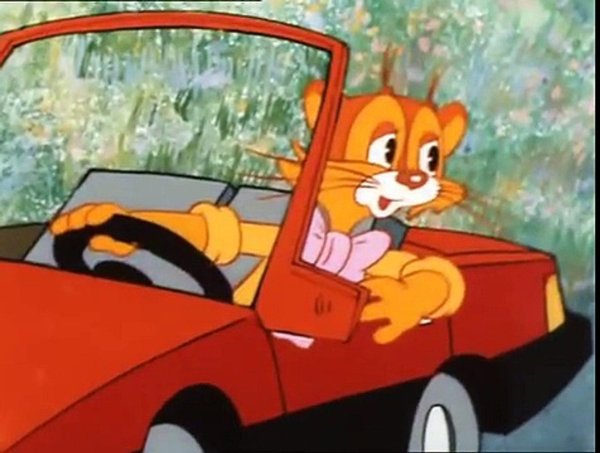 автомобиль кота леопольда