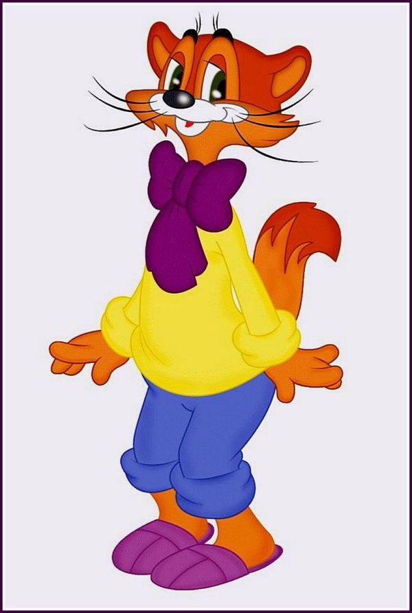 персонажи мультфильма кот леопольд