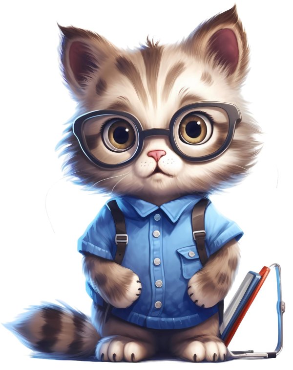 рисованные коты