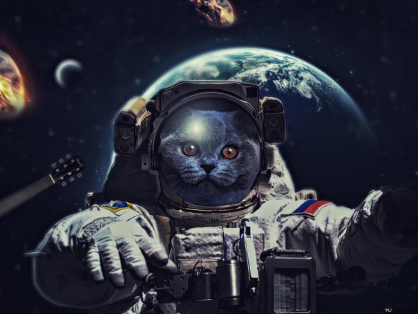 арт космонавт 4k