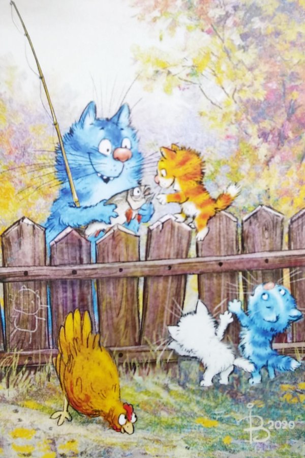 коты ирины зенюк