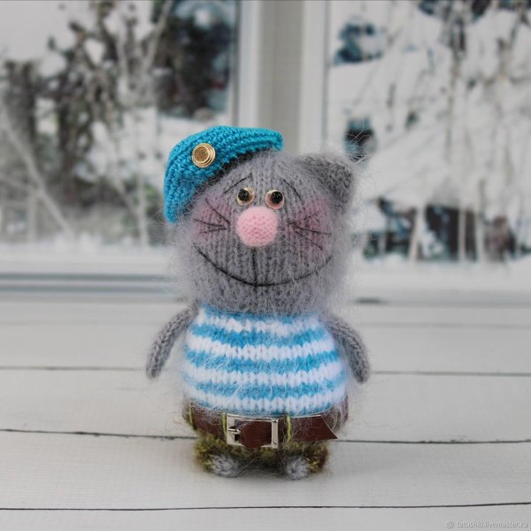 вязаные коты десанты