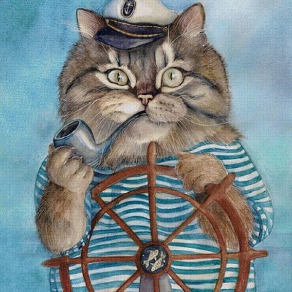 ярышкин анатолий художник коты в тельняшках