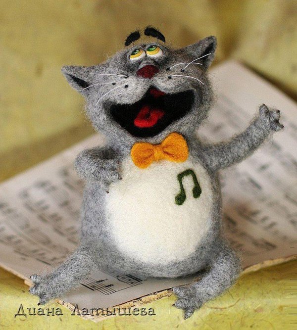 игрушки из валяной шерсти