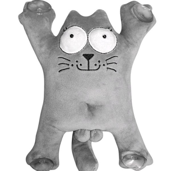 кот саймон на присосках