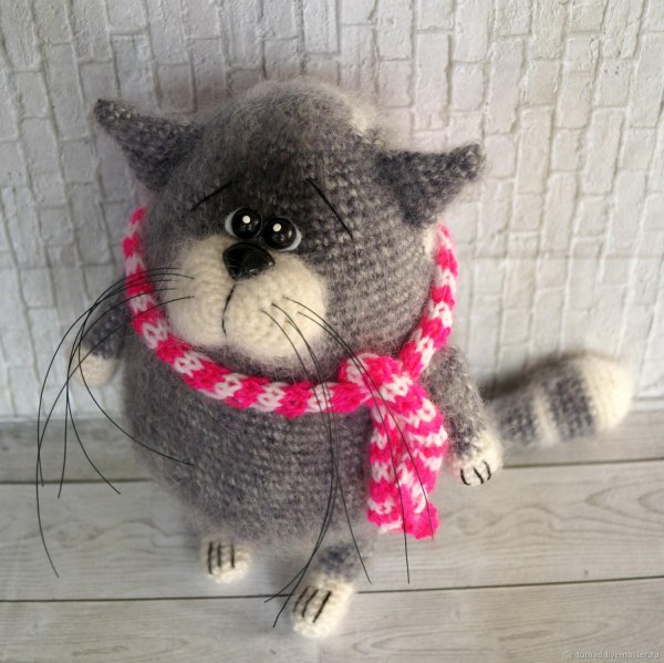вязаные котики