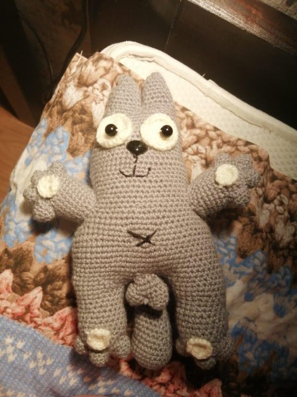 игрушка вязанная