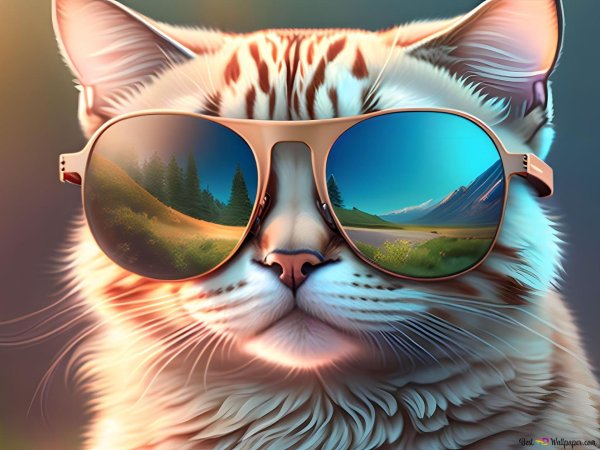 крутые коты в очках