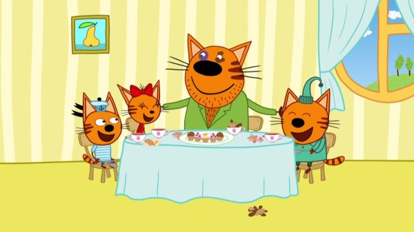 три кота мультсериал