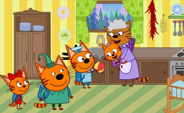 три кота серия