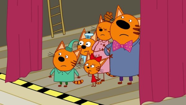 мультики три кота