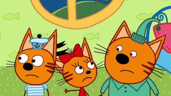 мультики три кота