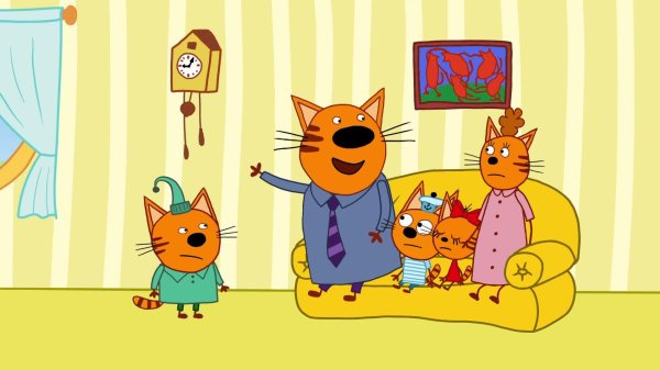 три кота таинственный вор