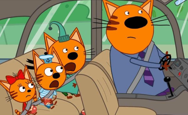 три кота мультсериал 3 сезон