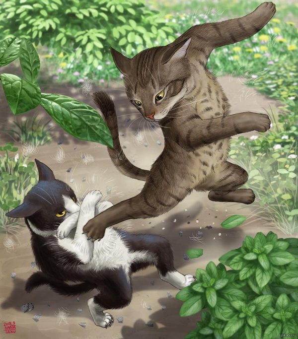 живопись животные