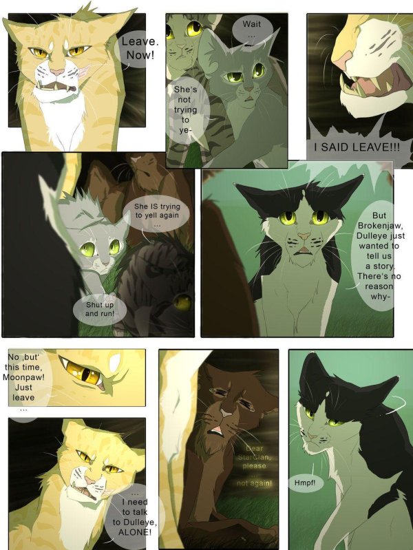 комикс коты воители