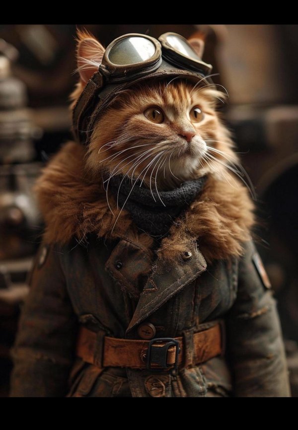 стимпанк животные