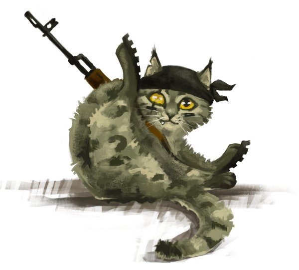 мультяшный военный