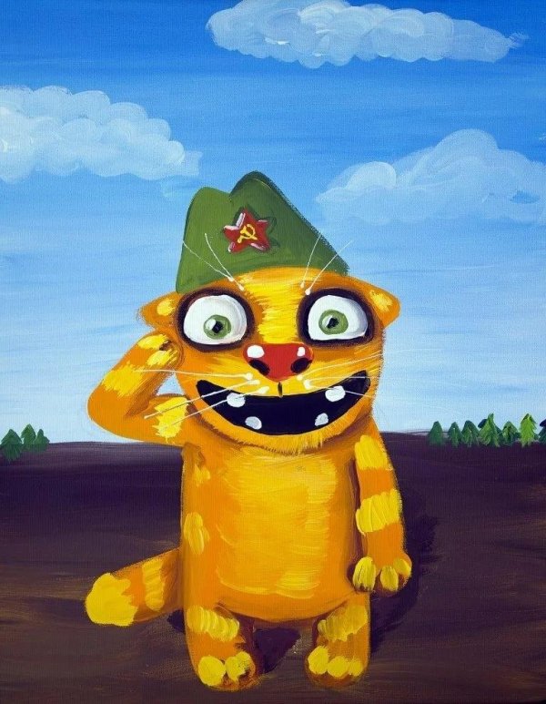 картины васи ложкина