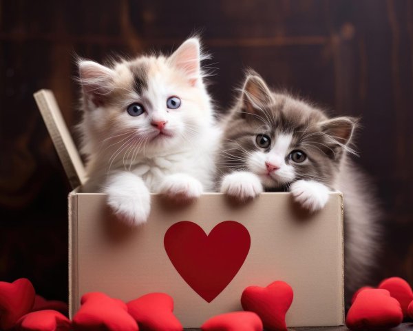 котенок красивый