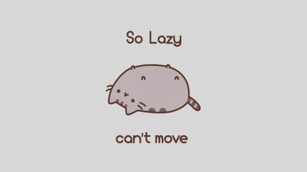 so lazy cant move