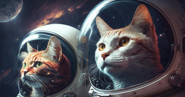 космическая кошка