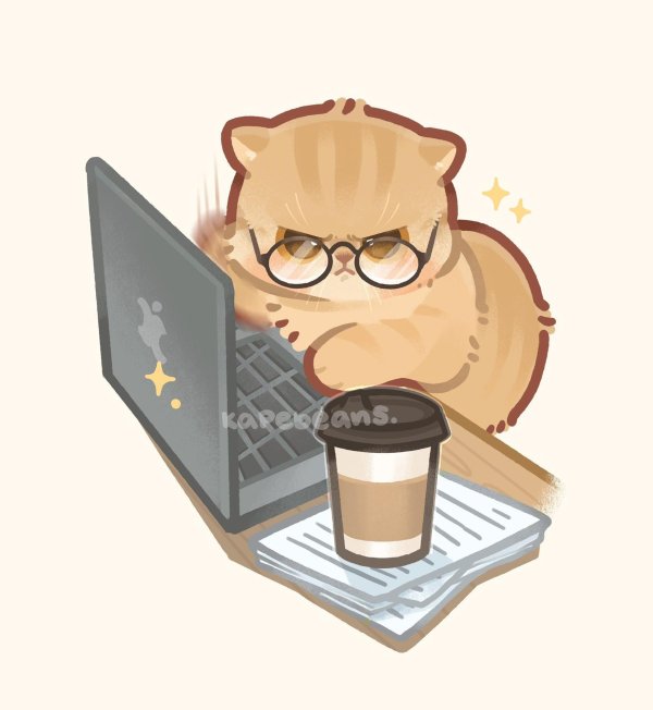 кошачий арт