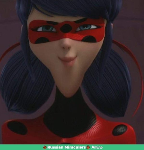 лицо леди баг