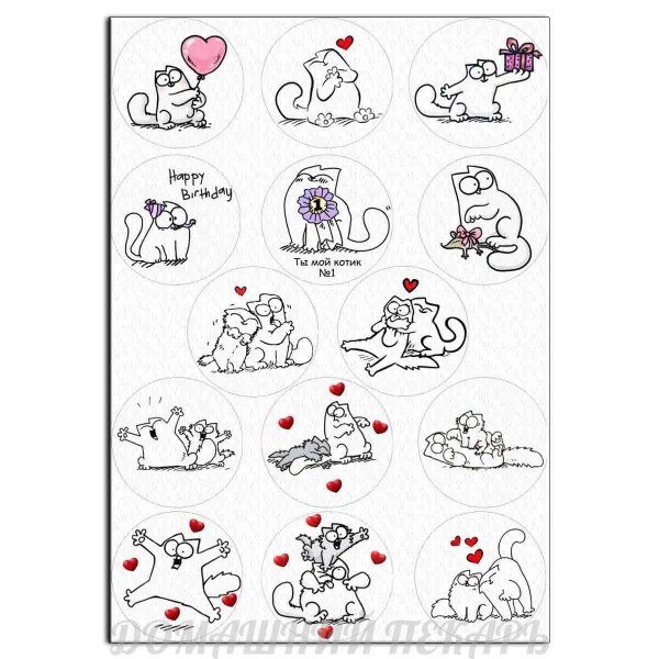 кот саймон любовь