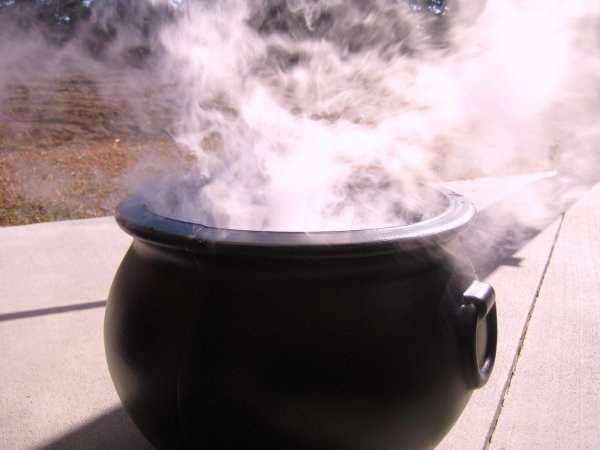 котелок кипит