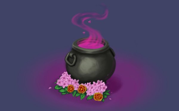 witch cauldron