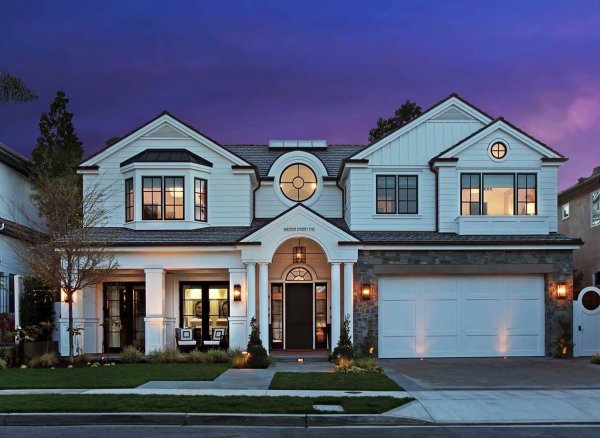 дома американский стиль