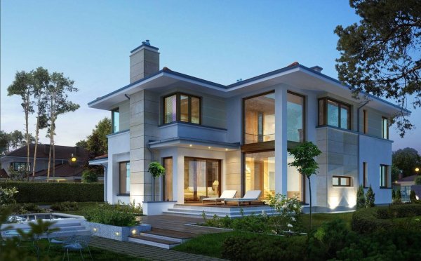 проекты двухэтажных домов