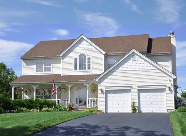 американские suburban house