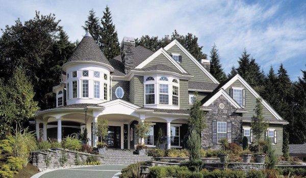 красивые дома коттеджи