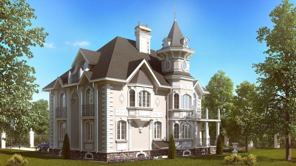 мерано проект особняка в стиле ампир