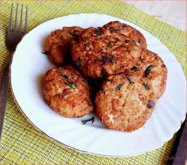 рыбная котлета
