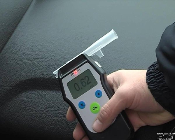 показания алкотестера