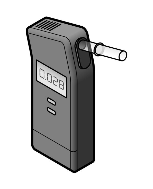 alcohol breathalyzer test