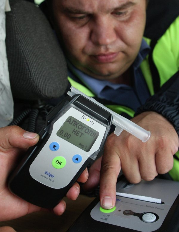 освидетельствование на состояние алкогольного опьянения