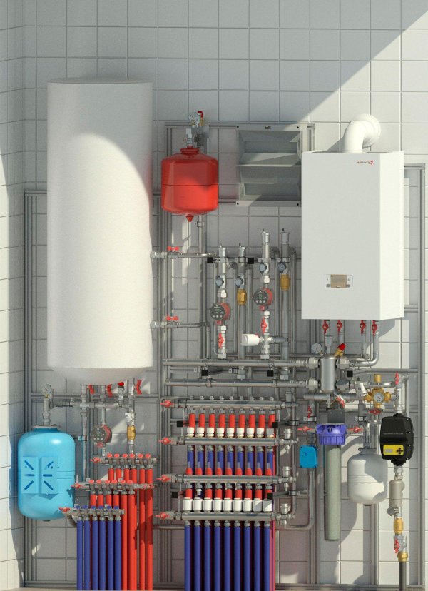 отопление и водоснабжение