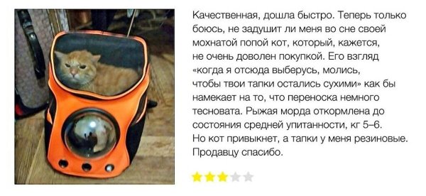 сумка скафандр для кота