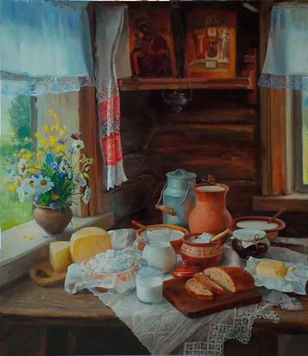 Деревенское утро