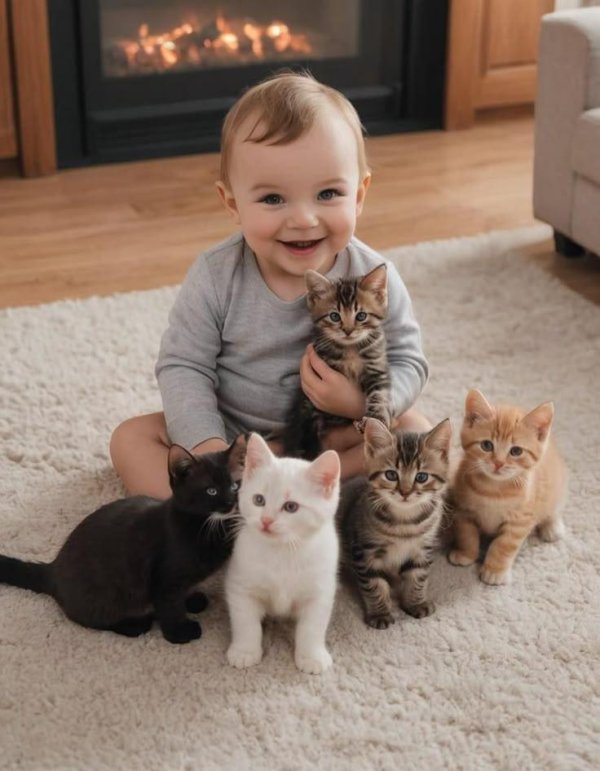 очаровательные котята