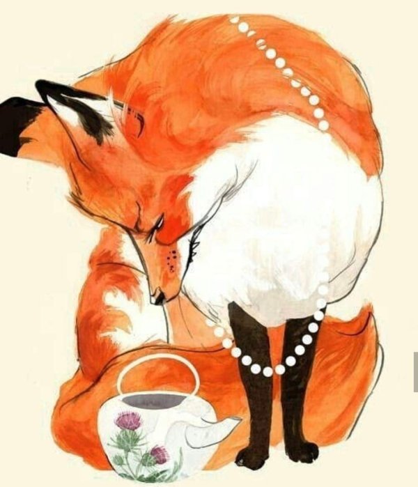 С лисой